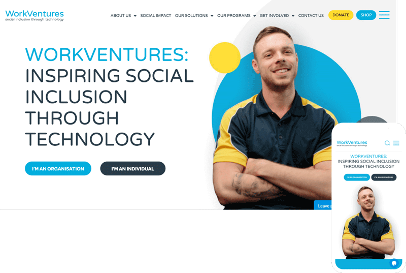 workventures webpage