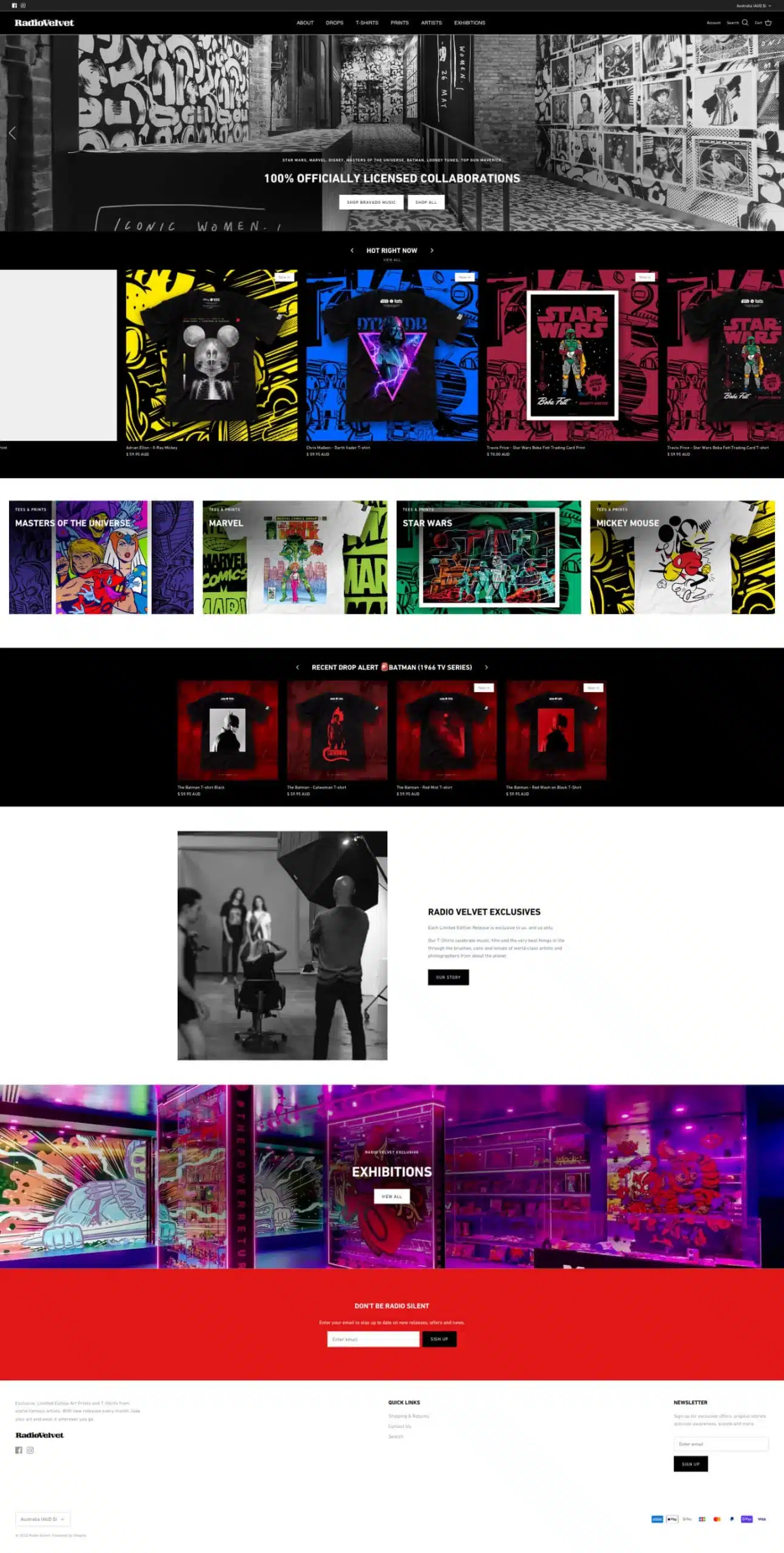 Radio Velvet Website Design