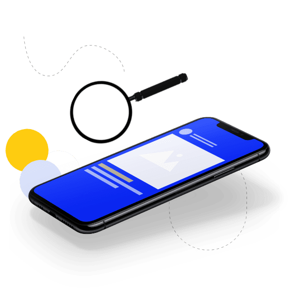 Magnifying Glass and a Smartphone