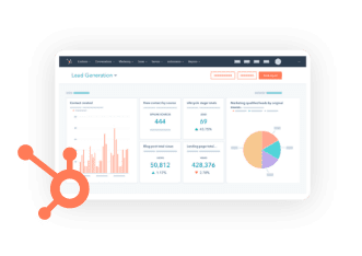 Hubspot CRM on Desktop