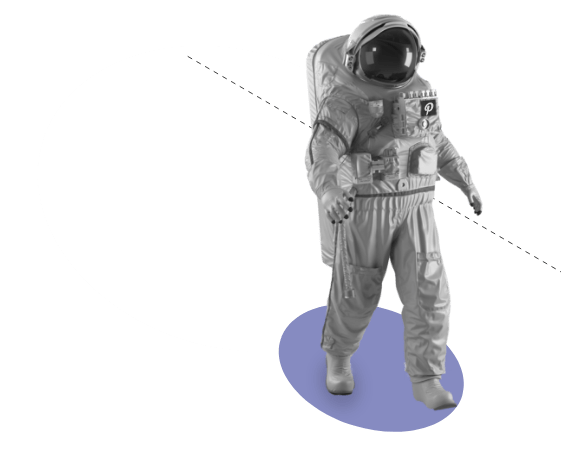 Astronaut Walking