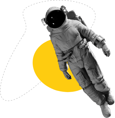 Astronaut Flying