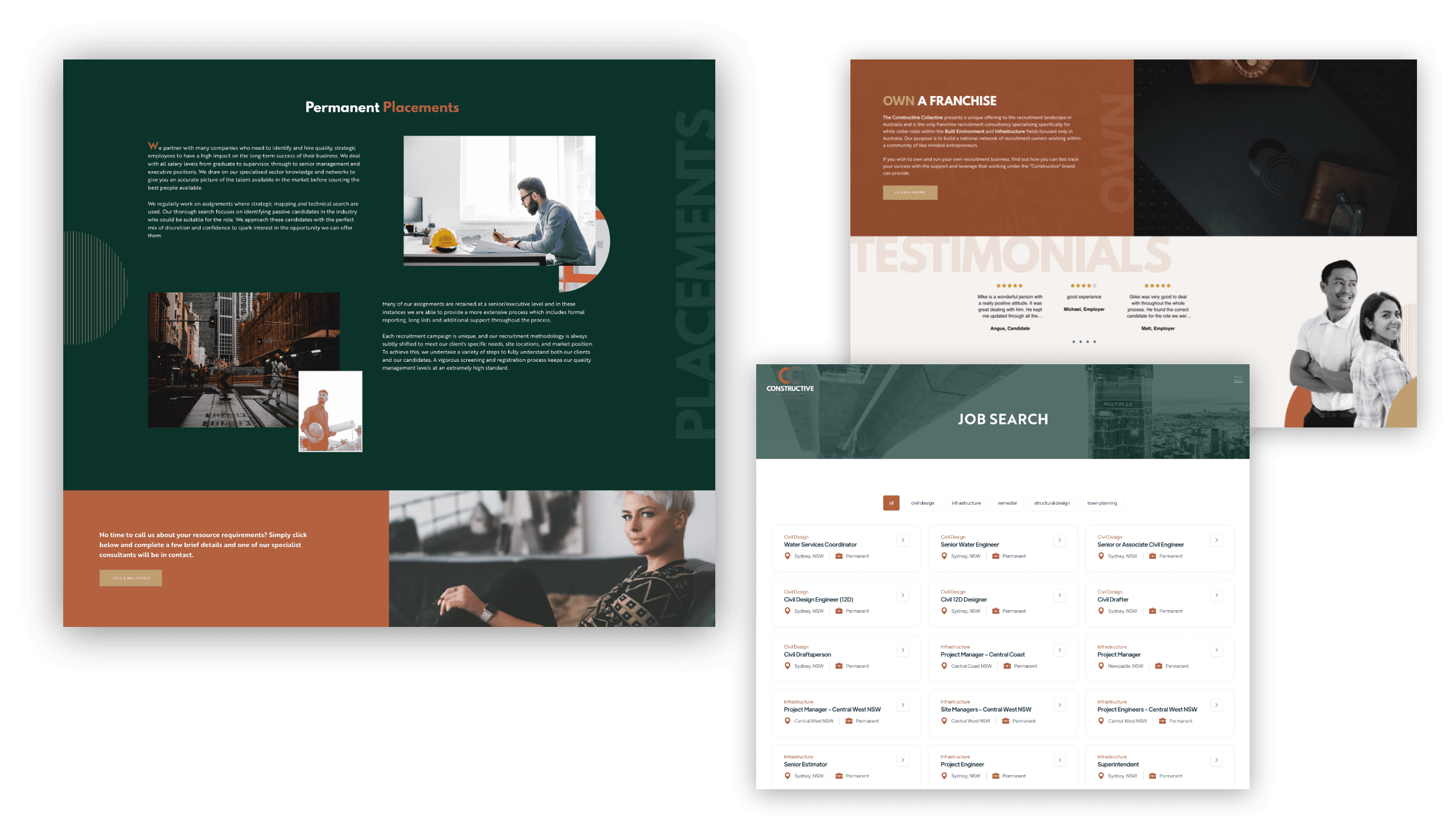 Constructive Collective Web Design